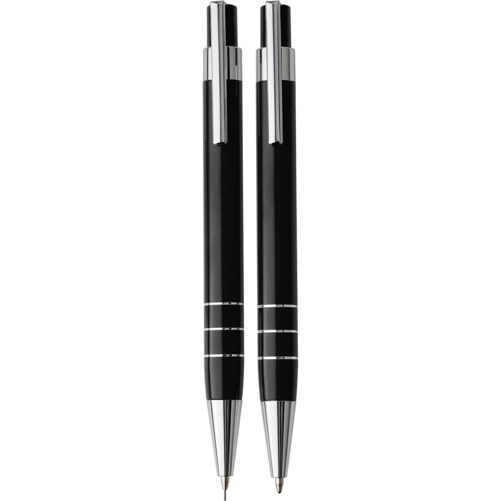 Zestaw piśmienny, lakierowany ołówek (0.7 mm) i długopis, w dopasowanym kolorystycznie etui z magnetycznym zamknięciem (V1559-03) Zestaw piśmienny, lakierowany ołówek (0.7 mm) i długopis, w dopasowanym kolorystycznie etui z magnetycznym zamknięciem (V1559-03)
