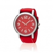 Zegarek na r�k� z silikonowym paskiem (V3290-05)