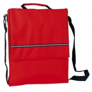 Torba na dokumenty z r�czk� i regulowanym paskiem na rami� (V2666-05)