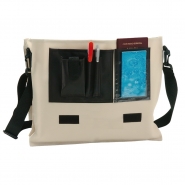 Torba na dokumenty z r�czk� i regulowanym paskiem na rami� (V2636-20)