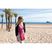 Torba z miejscem na s�uchawki, regulowany pasek na rami� (V4387-05)