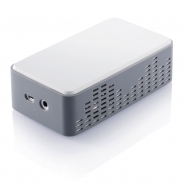 Uniwersalny g�o�nik z dwoma g�o�nikami 2.5W, umo�liwia pod��czenie telefonu kom�rkowego poprzez po�o�enie go na g�rze urz�dzenia wzmacniaj�cego d�wi�k (V3326-19)