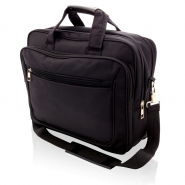 Torba na laptopa i dokumenty, g��wne przegrody i kieszenie na zamek b�yskawiczny, regulowany pasek na rami� (V2583-03)